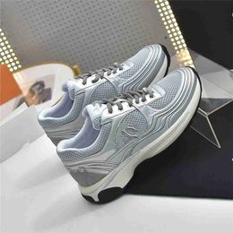 Chanells Treathable Comfortabele kanaal Dames Motorfiets Zachte dikke bodem Fashion Boots Casual Sneakers Outdoor Sports Running Hoes 02-07