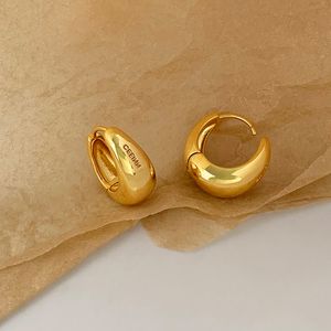 Chanells Boes-oreilles Designer pour femmes 925 Sterling Silver Hoop Stud Fashion Gold Color Women Party Weddings Chanells Jewelry 369