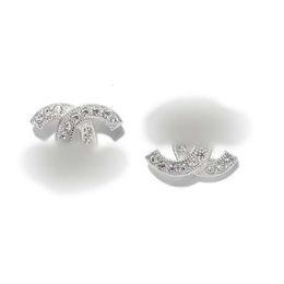 Chanells Jewelry Mode Stud Chanclas Chandal Boucles d'oreilles Femme De Luxe Designer Boucle D'oreille Multi Couleurs C Lettre Bijoux Femmes 18k Diamant Cadeaux De Mariagef60p