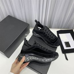 Chanells Luxury Channel Chanei Sneakers Outdoor Footwear Shoes Hiking Designer Sport Mode Spring Women Classics Ademende lopende trainers DSRTA