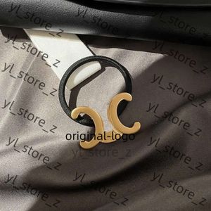 Chanells rubberen band luxe legering haar mubberen bands hoogwaardige stijl vintage haar touw ontwerper cadeau haarjewelry dames luxe kanaalhair accessoires b448