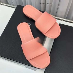 Chanells Sandaal Paris Luxury Designer Flip Flop Brandschoenen Chanells Schoen Leather Beach Anti Slip Flat Shoes Casual Slippers Nieuwe 2C Letter Channel Designer Shoe 234