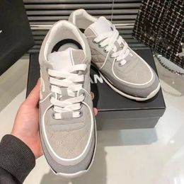 Chanells sho digner baskets pour femmes baskets star sneakers de bureau de luxe Chaussure à chaussures digner Sho Men Outdoor Sho Trainers Sports Casual