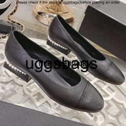 Chanells Shoe Channel Shoes Channel Elegant Early très Design Pearl Single Shoes High Quality