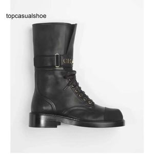 Zapatos Chanells Botas Marca Mujer Diseñador Top Moda Cuero de vaca suave Confort Sentido completo del diseño Exquisito Soporte tecnológico Gran calidad