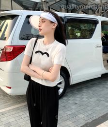 Chanells camiseta de lujo clásico diseñador de moda ropa xiaoxiangfeng sport running fitness canal deportivo ropa street s 7689
