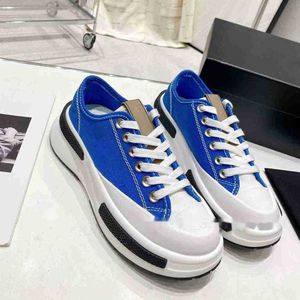 Chanells Women Channel Canvas Sneaker Designer Cookie Shoes Platforms Casual High Sneakers Eur 35-40