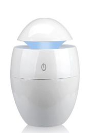 Veranderlijk aroma Essentiële olie Diffuser Mini USB Air Hevitiator Portable Ultrasone Mist LED Night Light8742481