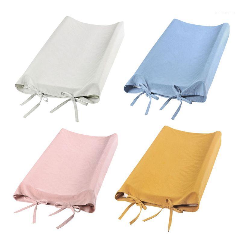 Mudando as almofadas cobre a tampa da almofada da mesa do bebê para o chuveiro respirável macio do sopro de algodão1