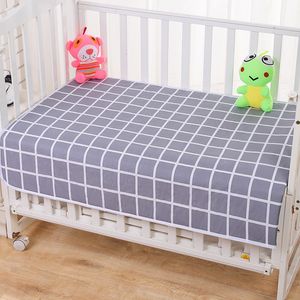 Matelas à langer Couvre Imperméable Crib Sheet Bébé Urine Matelas À Langer Coton Réutilisable Infant Change Couche Pad Couverture Lavable Né Lit Nappy Matelas 230705