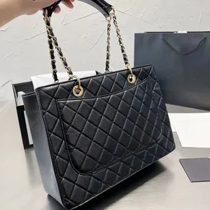 sac fourre-tout designer TPS pour femmes poignée supérieure sac à main chaîne épaule fourre-tout voyage CC diamant cuir de veau sac fourre-tout décontracté sac fourre-tout designer