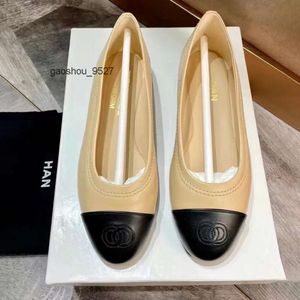 canal ccity gros ballet pliable doux chaussures plates canal en peau de mouton designer robe chaussure tennis été marche plat chaussures décontractées danse sneaker trave