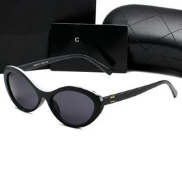 Lunettes de soleil de créateur de mode lunettes de soleil de plage pour homme femme lunettes de luxe marque c haute qualité 01 Chanele