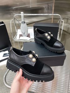 Canal pour chanelity chanei femmes chaussures de haute qualité de plus haute qualité bottes en cuir authentiques talons hauts bottines