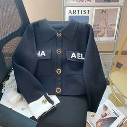 CHanneL Parijs vrouwen dragen jassen designer luxe hem-en-haar denim gehaakt jasje gepersonaliseerde bovenkleding voor wol heren dames vrijetijdskleding jas gebreide hoodie