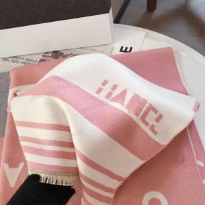 CCity écharpe Longue Mode Foulards Wraps pour Femmes hommes Chaud Châle canal Designer écharpe pour les couples cadeau d'hiver Deux Couleurs
