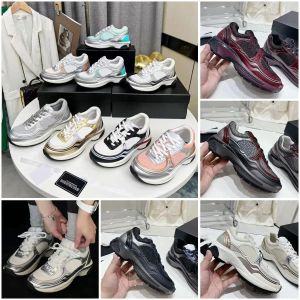 Canal Vintage daim chaussures décontractées en cuir de veau réfléchissant Sneaker concepteur hommes femmes baskets femmes ville Gsfs Size36-41