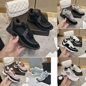 Canal Vintage daim chaussures décontractées en cuir de veau réfléchissant Sneaker concepteur hommes femmes baskets femmes ville Gsfs Size35-41