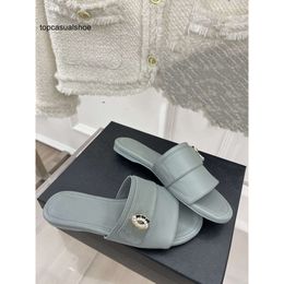 Canales cf sandalias de diseñador para mujeres zapatillas zapatillas plataformas zapatillas de goma makaron