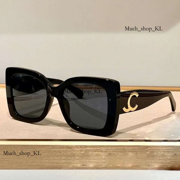 Chaulles Lunettes de soleil Chaussures Luxury Homme Femmes Rectangle Sunglasses Sungasses Unisexe Frame de luxe Design UV400 541 Channells Glasse