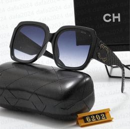 ChannelsungLasses Top Gafas de sol de lujo Diseñador de lentes Polaroid Mens Goggle Goggle Senior Eyewear for Women Talento Principal de Chanells Gafas 859