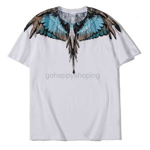 Chaopai Mb Wing Heren en Dames T-shirt Marcelo Classic Gedrukt Veer Korte Mouw Summerbfy3 19