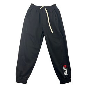 Pantalon Chaopai Wei, pantalon street design pour hommes, leggings, pantalon de sport lettre, noir