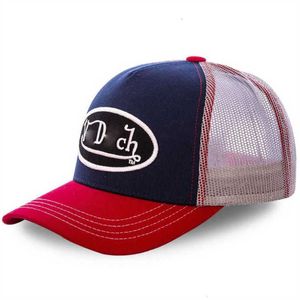 Chapeau von Dutchs Hat Designer Men Femmes Baseball Cap Caps Net Caps Snapbacks Tailles ajustées Golf de golf USA High Street Hip Hop Fashion 8E5R