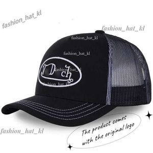 Chapeau VonTutch Hat Fashion Baseball Cap pour adultes Caps nets de différentes tailles Snapbacks de créateur pour hommes en plein air 714