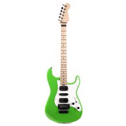 Char vel Pro-Mod So-Cal Style 1 HSH FR M Maple Fingerboard Slime Green Guitare électrique identique aux images