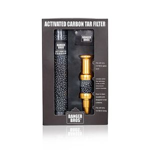 Filtres à tabac en alliage d'aluminium de cigarette de boule de charbon de bois Pipes à fumer Filtre à goudron de charbon actif Pipe à eau Bong en verre Dab Rig Filtres à herbes sèches