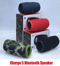 CARGA 5 Bluetooth altavoz Charge5 Mini altavoces de subwoofer impermeable al aire libre inalámbrico portátil Soporte TF USB Tarjeta USB1269139