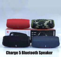 Laad 5 Bluetooth -luidspreker Charge5 Portable Mini Wireless Outdoor Waterproof Subwoofer Sport Sprekers Ondersteuning TF USB -kaart 4 3 2