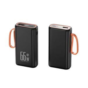 Charge Bank 10000MAH Super Fast Charge wordt geleverd met lanyard extra grote capaciteit mini mobiele telefoon mobiele voeding