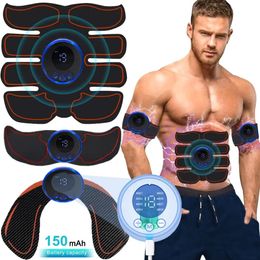 Stimulateur musculaire de sport rechargeable Équipement de fitness EMS ABS Entraîneur abdominal Perte de poids Corps Minceur Anti Cellulite Hip Lift 240222