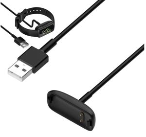 Câble de chargeur Bracelet de montre portable Adaptateur de charge Charge rapide Accessoires de montre intelligente pour Fitbit Inspire 3 inspire3 30cm / 100cm