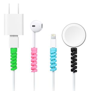 Charger Cable Saver TPR Flexible Cable Wire Protector Mouse Cable Protector for Cellphone Data Lines KDJK2304