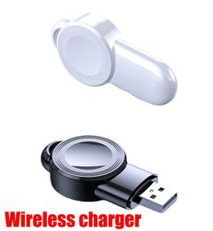 Chargeur Portable Iwatch USB station de Charge sans fil câble de Charge statique pour Apple Watch 6 SE 5 4 S1 S7 série chargeurs