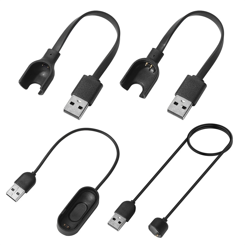 Cable cargador para Xiaomi Mi Band 7 6 5 4 3 2 pulsera inteligente para Mi band 5 cable de carga Miband 4 3 Cable cargador USB