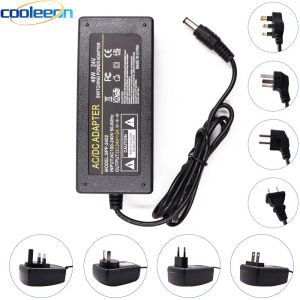 Laders 100265V AC DC 5V 12V 24V voeding Adapter Lader 1A 2A 3A 4A 5A 6A 10A Transformator LED Driver UK AU US EU -plugconverter