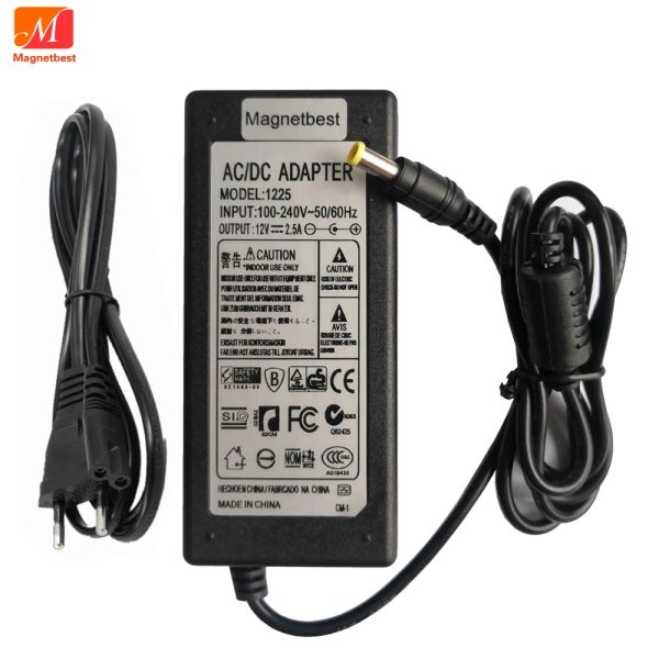 Chargers 12v AC / DC Adapter Charger pour Korg B1 B1BK B1Wh B1SP 88KEY PIANO DIGITAL KA390 KA390 KSAS0251200250O5 CORDE D'ALIMENTATION PLUSE