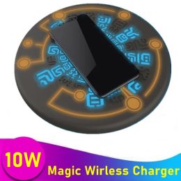 Chargers 15W Array Magic Qi Chargeur sans fil Fast Wired Charging Pad Cargador Inalambrico pour iPhone Xs 11 12 13 Pro Max Xiaomi Samsung S20 S10