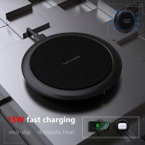 Chargers 15W Qi Charger sans fil pour Doogee S99 S100 Chargeur de téléphone à chargement de charge rapide pour Doogee V30T V30