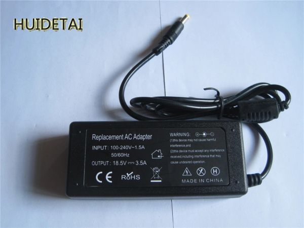 Chargers 18,5V 3.5A 65W Chargeur de batterie d'adaptateur Universal AC pour HP Compaq 6720S 510 G5000 G6000 G7000 Livraison gratuite