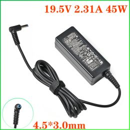 Chargers 19.5V 2.31A 4.5 * 3,0 mm 45W OPTOP ADAPTER POWER ADAPTER CHARGER POUR HP Stream x360 11 13 14 Séaries 741727001 740015001 TPNQ155