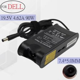 Chargers 19.5V 4.62A 90W Adaptateur AC Charger pour Dell Latitude 3340 E5430 E5440 E5450 E5530 E5540 E5550 E6220 E6230 E6320 E6330 E6400