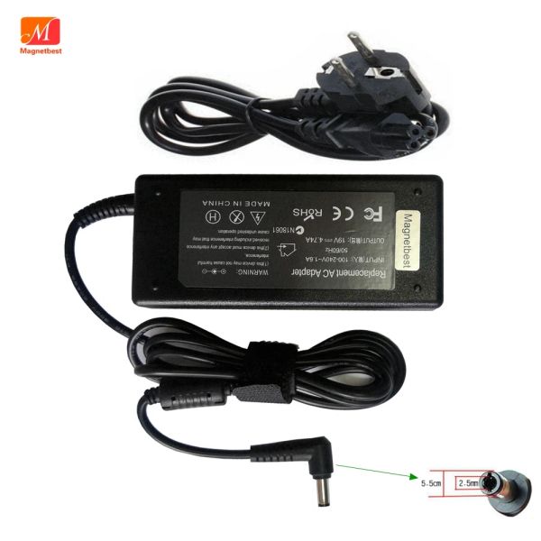 Chargers 19V 4.74A AC ADAPTER OPROSTROP CHARGEUR ASUS ADP90SB BB ADP90CD ADP90YDB DB PA190024 PA190004 ALIMENTATION