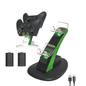 Chargers 2024 Chargeur de batterie de contrôle de jeu pour X Box Xbox Series S GamePad Charging Dock Station Contrôleur du support de support Accessoires