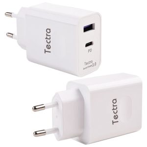 Chargers 2PCS PD Charger 18W USB Charge 3,0 Chargeur pour iPhone Samsung Xiaomi Huawei Cargador EU Mobile Phone Charger Adaptateur