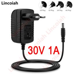 Chargers 30V 500MA 1A AC / DC ADAPTER CHARGEUR POUR BOSCH ATHELT CHARDER CHARGEUR CHARGEMENT MUR HOME CHARGEMENT ALIMENTATION EU UE / US